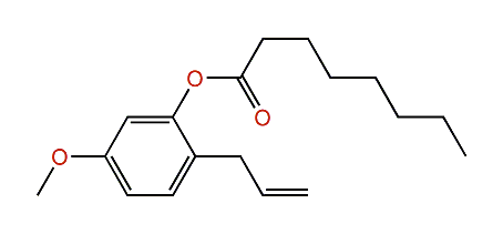 2-Allyl-5-methoxyphenyl octanoate